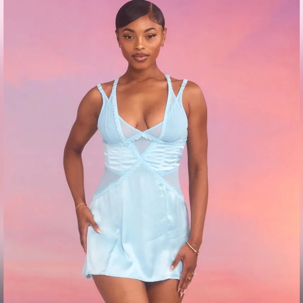 NWTâ¨Voight Twin Flame Lingerie Dress - Picture 1 of 13